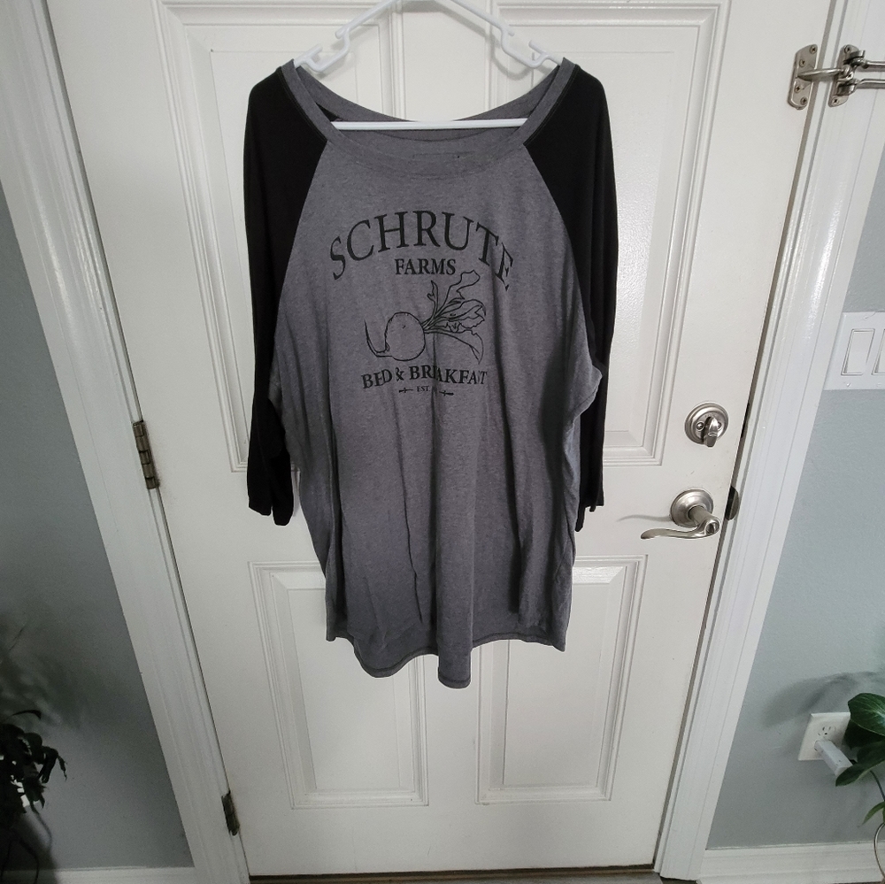 The Office Torrid Raglan Tee